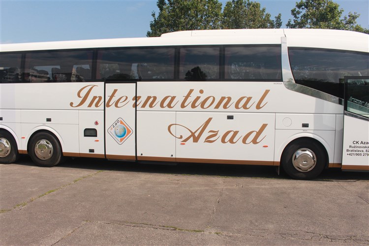 Autobusová dorpava do Tribunju