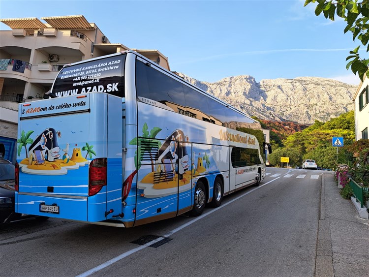 Autobusová doprava do Tučepi