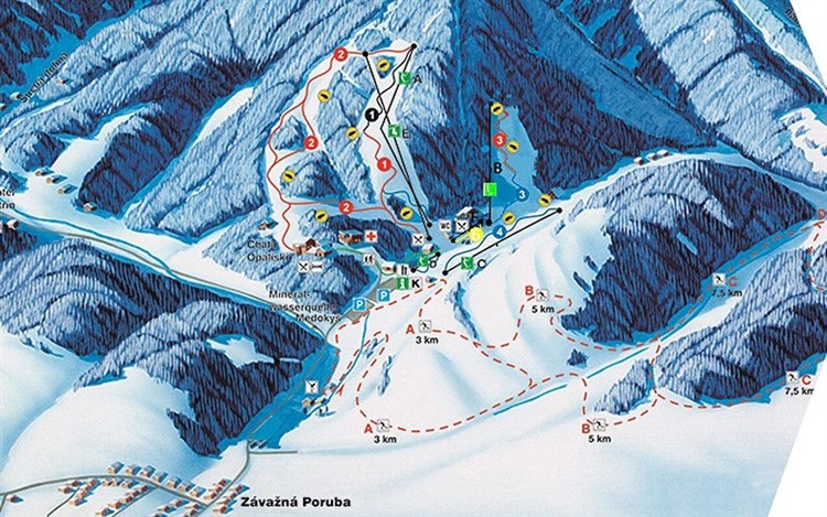 Nádherný rezort Maladinovo + SKI Opalisko / SKI Jasná