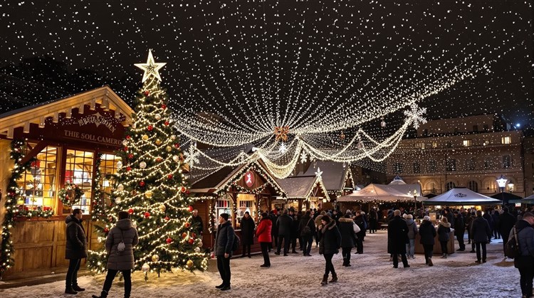 Nádherne vianočné trhy v Krakowe