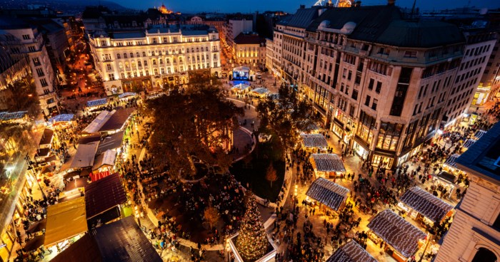 Vianočné trhy v nádhernej Budapešti