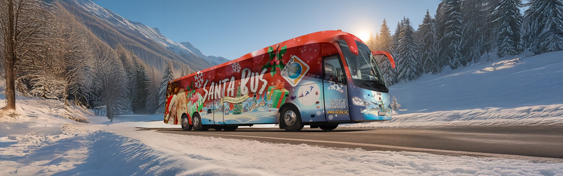 Santabus slide