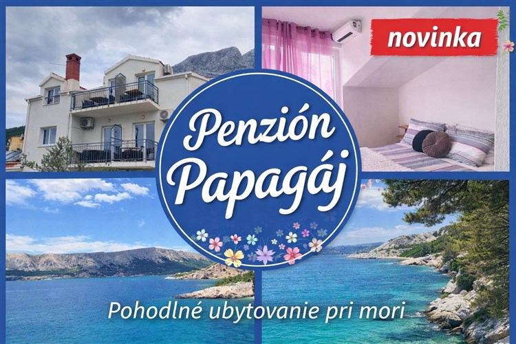 Penzión PAPAGÁJ - NOVINKA!